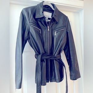 Leather motorcycle jacket BNWOT